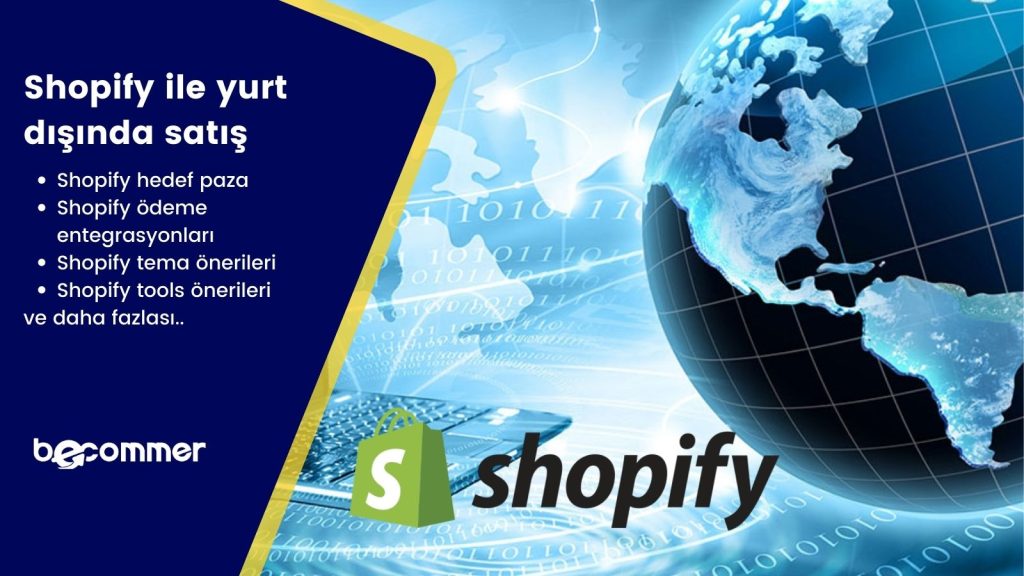 Shopify Ile Yurt Dışında Satış Yapma Rehberi 2023